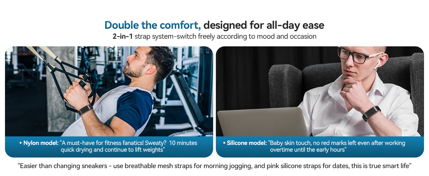 1 Double the comfort