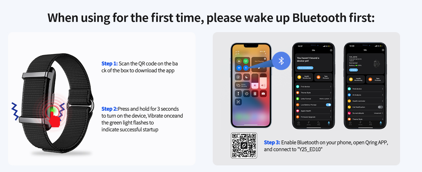 Smart Bracelet,Smart Health Wristband for Man&Women