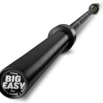 xmark the big easy squat bar, 32 mm grip, 55 lbs, 2000 lb weight capacity, engineered to handle your heaviest lifts, ideal for advanced lifters, black