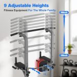 relife rebuild your life power tower pull up bar station workout dip station for home gym strength training fitness equipment