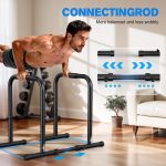 relife rebuild your life dip station functional heavy duty dip stands fitness workout dip bar station stabilizer parallette push up stand