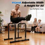 relife rebuild your life dip station functional heavy duty dip stands fitness workout dip bar station stabilizer parallette push up stand