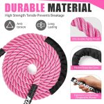 jump rope, weighted jump rope for women, heavy jump ropes for fitness, home gym exercise equipment, adult skipping rope for improve strength, weight loss, boxing training,total body workout equipment