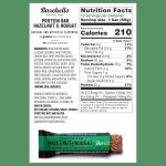 barebells protein bars hazelnut & nougat 12 count, 1.9oz bars protein snacks with 20g of high protein chocolate protein bar with 1g of total sugars on the go protein snack & breakfast bars