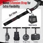 fitbeast forearm strengthener & forearm exerciser, wrist roller with thicker handle, forearm strength trainer with adjustable strap ideal for grip strength, muscle building, rehabilitation