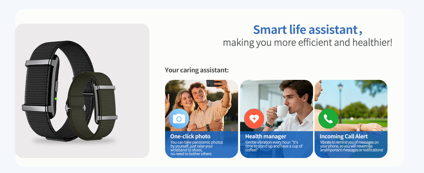 Smart Bracelet,Smart Health Wristband for Man&Women