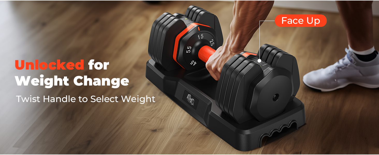 Adjustable Dumbbells