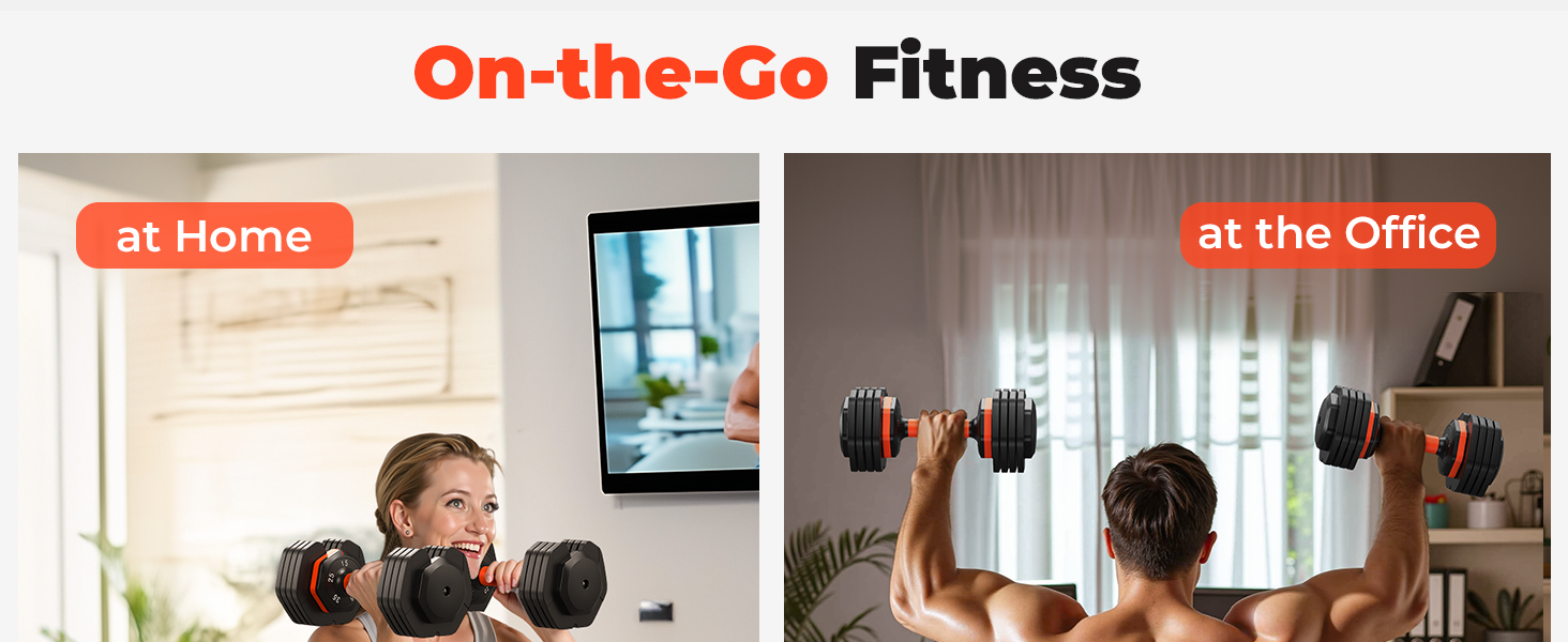 Adjustable Dumbbells