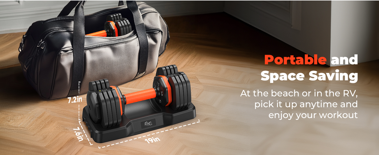 Adjustable Dumbbells