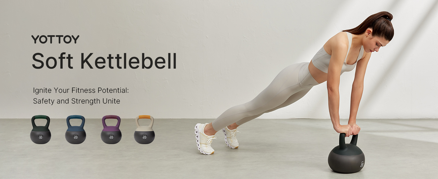 sofy kettlebell with leather handle