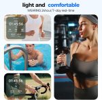 BIEMHA IP68 Waterproof Smart Ring - Fitness & Health Tracker with Sleep/Exercise Monitoring, Unisex for Women Men, iOS & Android Compatible, Long Lasting Battery Life, No Subscription (Rose Gold, 10) - Image 6