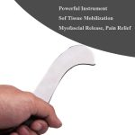 FeelFree Sport Stainless Steel Guasha Scraping Massage Tool-Muscle Scraper Tool for Soft Tissue, Physical Therapy for Back, Legs, Arms, Neck, Shoulder (A) - Image 3