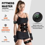 cepignoly Joinpital ABS Stimulator Workout Equipment, Ab Machine USB Rechargeable Gear for Abdomen/Arm/Leg, Strength Training Equipment for Men and Women - Image 2