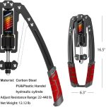 EAST MOUNT Twister Arm Exerciser - Adjustable 22-440lbs Hydraulic Power, Home Chest Expander, Shoulder Muscle Training Fitness Equipment, Arm Enhanced Exercise Strengthener. - Image 7