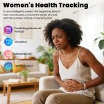 Smart Bracelet for Women Men, Fitness Trackers Bracelet, Sleep Tracker Health Bracelets,Smart Band Activity Watchs with 24/7 Heart Rate Monitor,HRV,Calorie Pedometer Steps Counter,Stress,Blood Oxygen - Image 6