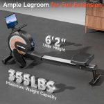 WENOKER Rowing Machine, Magnetic Rowing Machine for Home, Upgraded 32-Levels Resistance with Smart Electronic Knob, 350 LBS Weight Capacity, Compact Rower Machine Easy Assembly, App Supported - Image 6