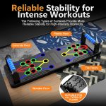 IUT Solid Push Up Board 15 in 1 Home Workout Equipment Multi-Functional Pushup Stands System Fitness Floor Chest Muscle Exercise Professional Equipment Burn Fat - Image 5