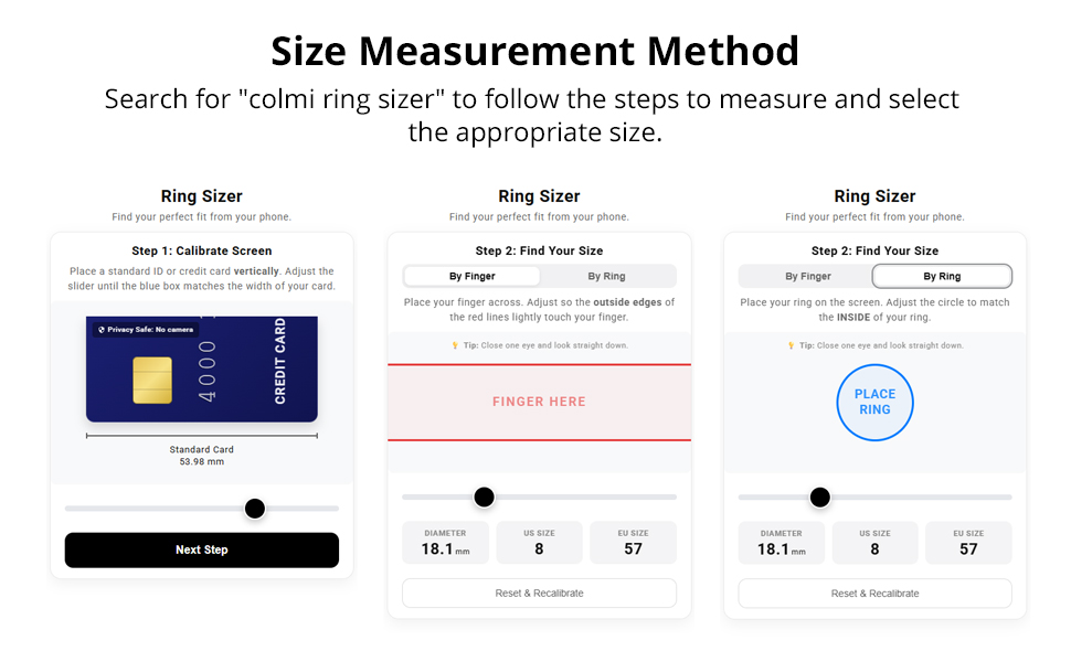 smart ring size
