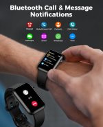 Smart Watch Fitness Tracker (Answer/Make Call), 24/7 Heart Rate Spo2 Blood Pressure Monitor Sleep Tracker, 114 Sports Modes Pedometer Calorie Step Tracker, Waterproof Activity Tracker for Women Men - Image 2