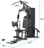 SincMill Home Gym Multifunctional Full Body Workout Equipment for Home Exercise Fitness - Image 5