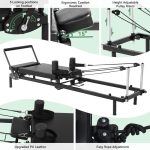 Foldable Pilates Reformer Machine, Dual Resistance with Springs and Cords, Pilates Equipment for Home and Gym Use, Suitable for Advanced and Beginners Users, Up to 400 lbs Capacity - Image 6