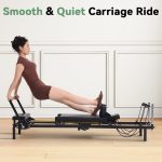 Foldable Pilates Reformer Machine, Dual Resistance with Springs and Cords, Pilates Equipment for Home and Gym Use, Suitable for Advanced and Beginners Users, Up to 400 lbs Capacity - Image 5
