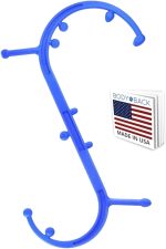 Body Back Buddy Classic USA Made FSA Eligible Handheld Full Body Massage Cane Trigger Point Massage Tool for Deep Tissue Pain Relief - Dual Massage Hooks for Back, Shoulder, Neck. Manual Back Massager