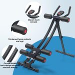 Abdominal Trainers, Adjustable AB Machine at Home or Gym for Core Strength Training, Ab Cruncher Foldable Fitness Gear for Men and Women Exercise &Workout - Image 4
