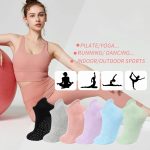 loudashuaiqi Grip Pilates Socks Non Slip Athletic Yoga Socks with Grips for Women Grippy socks for Hospital Workout Barre - Image 7
