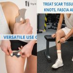 4 in 1 Muscle Scraper Tool Set, IASTM Physical Therapy Massage Tools with Storage Case, Gua Sha Massage Scraper Scraping Tool Physical Therapy (4PCS Set) - Image 3