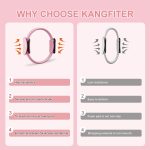 KANGFITER Pilates Equipment Kit for Home Workout, Pilates Ring and Ball Set with Adjustable Ankle Wrist Weights, Resistance Bands, Tape Measure, Bag, Pilates Essentials Accessories for Women Yoga - Image 8