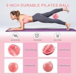 KANGFITER Pilates Equipment Kit for Home Workout, Pilates Ring and Ball Set with Adjustable Ankle Wrist Weights, Resistance Bands, Tape Measure, Bag, Pilates Essentials Accessories for Women Yoga - Image 5