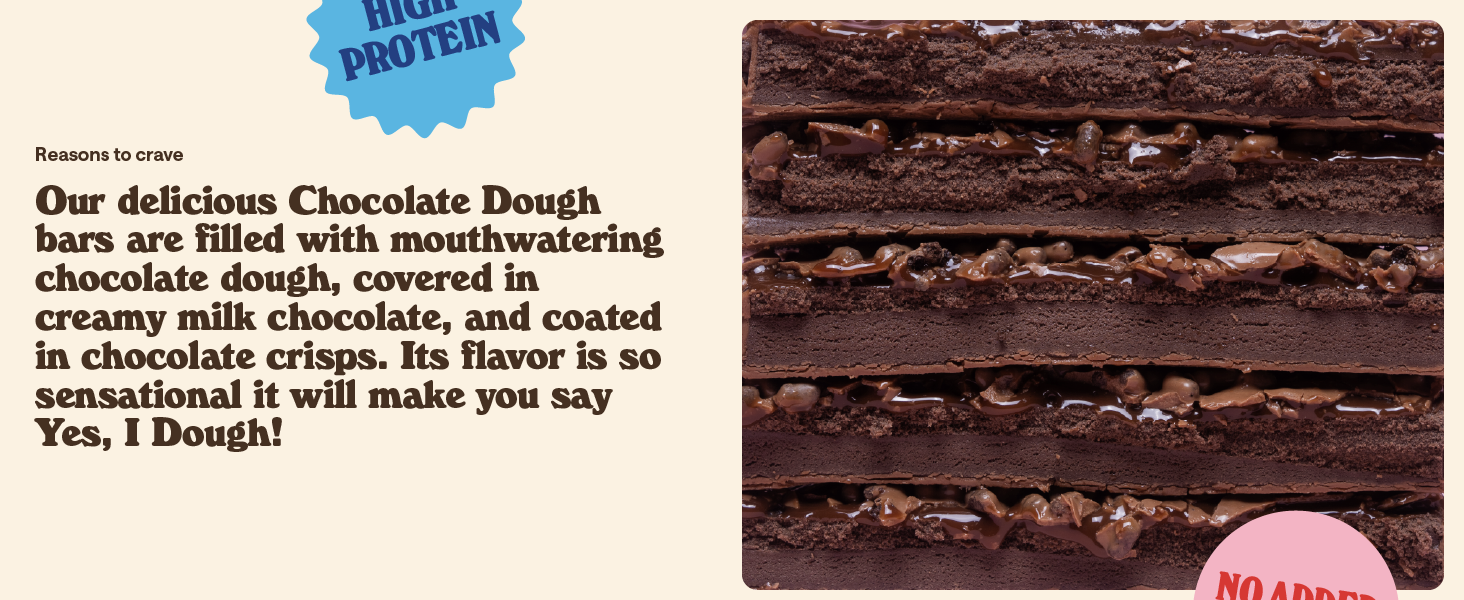 Barebells Chocolate Dough : High Protein