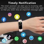 ZKSSGY Fitness Tracker with 24/7 Heart Rate Blood Oxygen Sleep Monitor,Activity Tracker with 1.1" AMOLED Touch Color Screen, Multiple Sport Modes Step Counter,IP68 Waterproof for Women Men (Pink) - Image 6