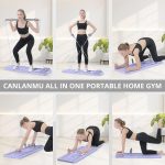 JANUA Pilates Board - Pilates Reformer Set, Multi-Purpose Foldable Pilates Reformer Board for Home, 5 in 1 Pilates Sliding Board - Image 4