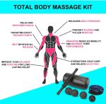 Foam Roller Set - High Density Back Roller, Muscle Roller Stick | Foot Fasciitis Ball, Stretching Strap, Massager Ball for Whole Body Physical Therapy & Exercise, Back Pain, Leg, Deep Tissue - Image 7