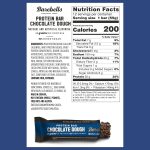 Barebells Protein Bars Chocolate Dough - 12 Count, 20g High Protein Treats - Chocolate Nutrition Bar with 1g Total Sugars - On-The-Go Breakfast or Post-Workout Snack - Image 2