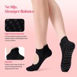 CoolMate Pilates Socks with Grips for Women, Non Slip Yoga Socks - Image 3