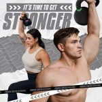 Yes4All Powder Coated Kettlebell, Cast Iron Core Kettlebells with Non-Slip Handle & Flat Bottom for Conditioning, Heavy Duty for Strength Training, 9lb to 71lb - Single & Pair - Image 7