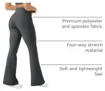 AB-Eleven Women's Yoga Pants Bootcut Flare Leggings Bell Bottom Leggings - Image 4