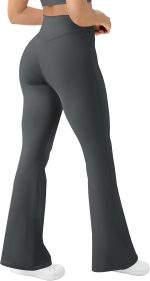 AB-Eleven Women's Yoga Pants Bootcut Flare Leggings Bell Bottom Leggings