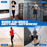 Ayombo Jump Rope, Weighted Jump Rope for Fitness, Boxing Equipment Jump Ropes for Men Women, Battle Skipping Ropes for Exercise, Suitable for Boxing, Cardio, Training Muscle Speed Home Gym Workout Equipment - Image 6