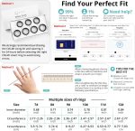 COLMI Smart Ring for Women, AI Health Tracker & 5ATM, R02. (Silver, 7#) - Image 2